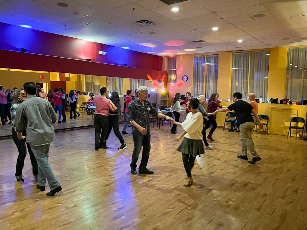 West Coast Swing dance with Anne Fleming in Norwalk, CT