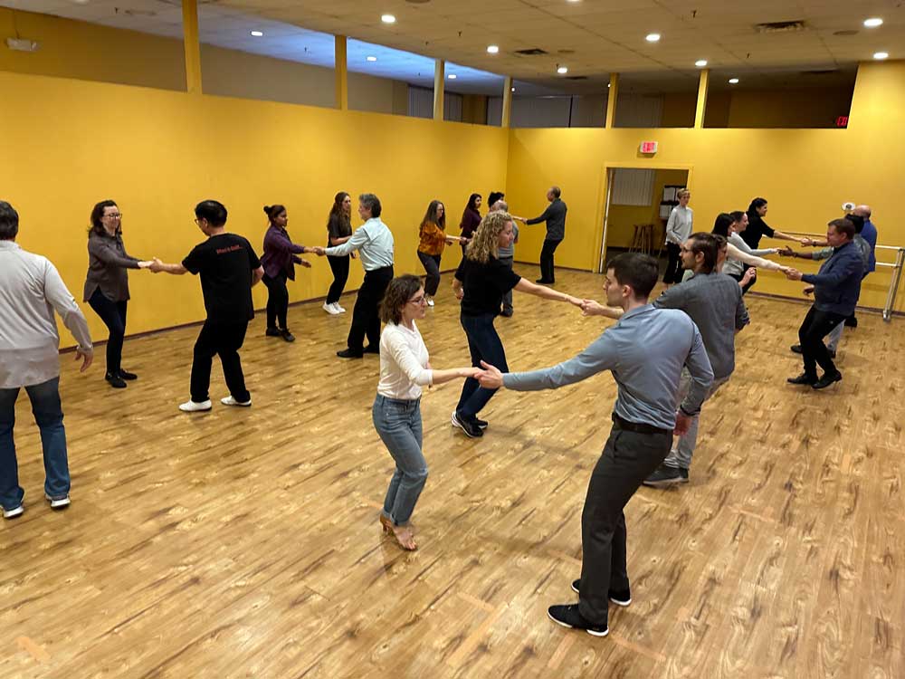 West Coast Swing class in Norwalk, CT on May 4, 2023