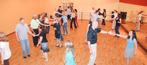 West Coast Swing at Dance Dimensions in Norwalk, CT July 2015