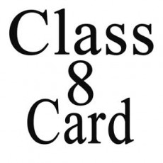 8 Class Card (for couples only)