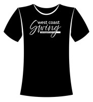 T-Shirt (Black, Crew) for West Coast Swing